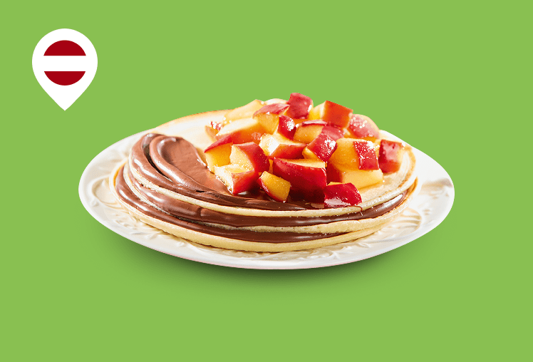 Pankūkas z kremem NUTELLA®